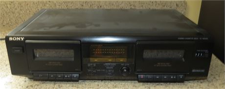 Sony Cassette Deck