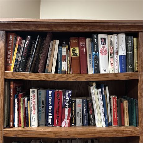 Bookshelf Cleanout (Top 2 Shelves)