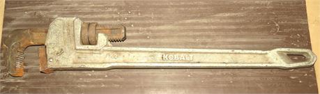 24" Kobalt Pipe Wrench