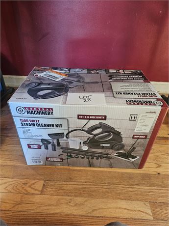 Central Machinery 1500watt Steam Cleaner Kit