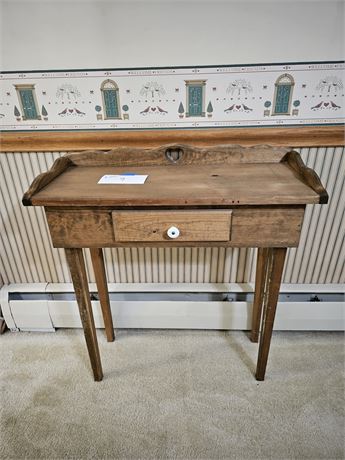 Wood Country Style Foyer Table