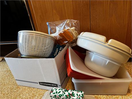 Vintage Tupperware and Other Containers