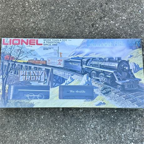 SEALED! - Lionel Heavy Iron Train Set w/ Rio Grande Diecast Locomotive 6-91549