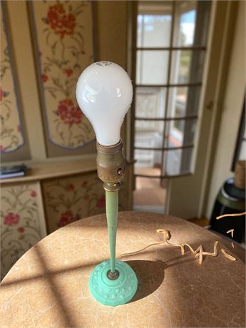 MCM Jadeite Table Lamp (No Shade)
