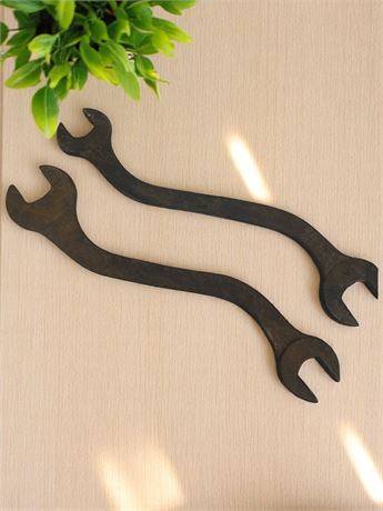 J.H. Williams & Co Curved "S" Wrenches For Railroad Maintenance