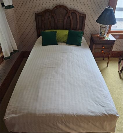 Twin Bed Headboard and Frame