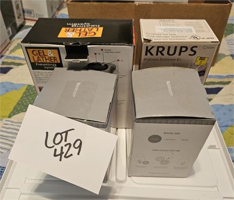 Misc Lot- Scent Makers, Shoeshine Kit & More