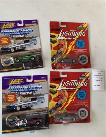 Johnny Lightning Die Cast Cars Dragsters USA Commemorative Challengers Series