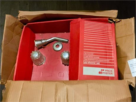 Price Pfister Bedford DIY 3-Handle Tub & Shower Faucet Set