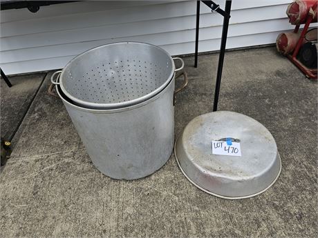 Large Outdoor Cooking Pot