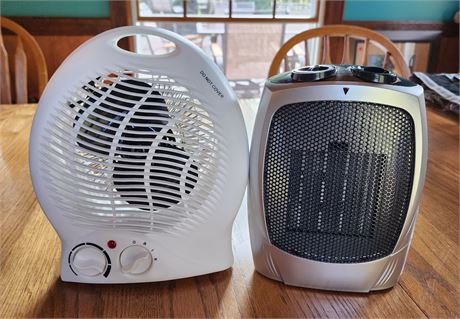 2 Space Heaters *Like New*