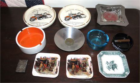 Assorted Ashtrays