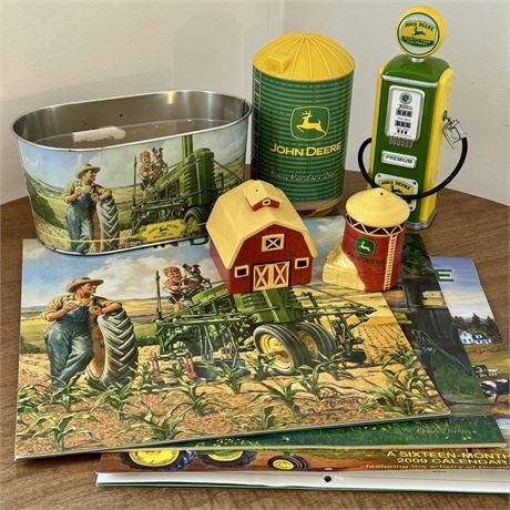John Deere Collectibles - Bank, S&P, Coasters and More