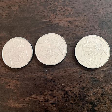 Mardi Gras Doubloons From The Krewe of Crescent City