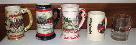 Assorted Steins