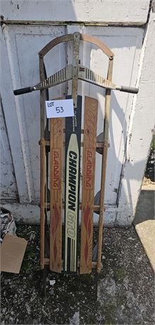 Champion GTO Rudder Sled