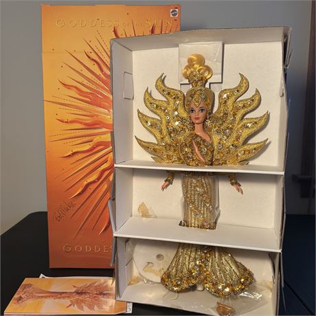 1995 Goddess of the Sun Barbie (Bob Mackie), 8th in the Series