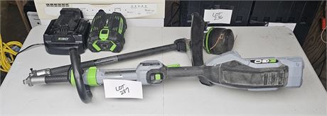 EGO Power Plus String Trimmer Model#ST1620T With Battery & Charger