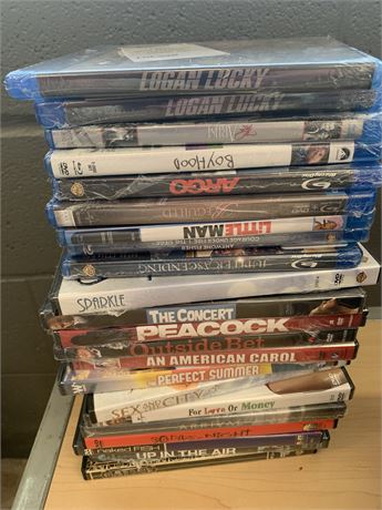 DVD Lot - Some New, Unopened