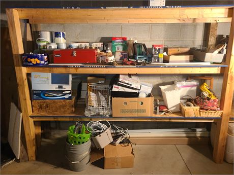 Large Mixed Home Hardware & Tool Cleanout:Paints/Repair Items/Tools & Much More