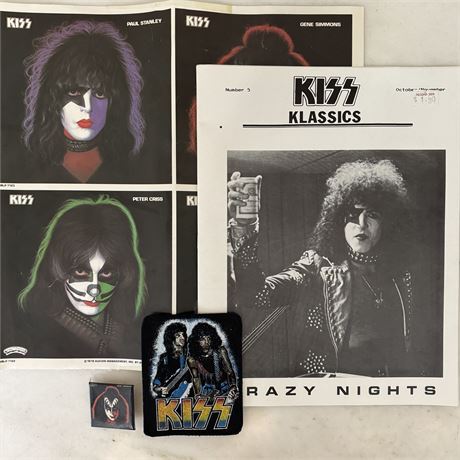 1970's KISS Rock Band Memorabilia