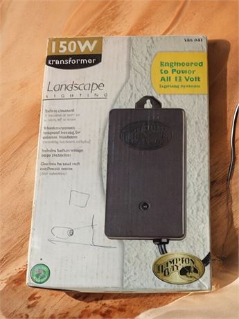 Landscape Lighting Transformer 150V By Hampton Bay