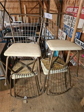 Vintage Daystorm Metal Frame Kitchen Chairs