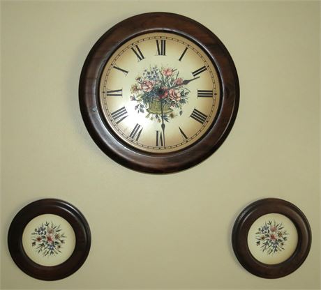 Clock & Matching Decor
