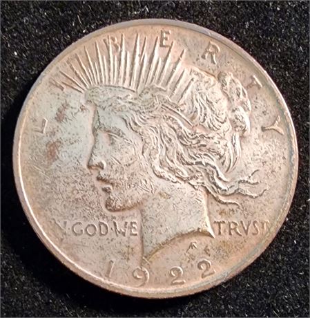 1922 Peace Silver Dollar