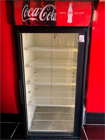 Coca Cola Commercial Refrigerator Drink Cooler
