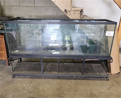 Large 135 Gallon Tank Fish/Reptile & Tank Stand