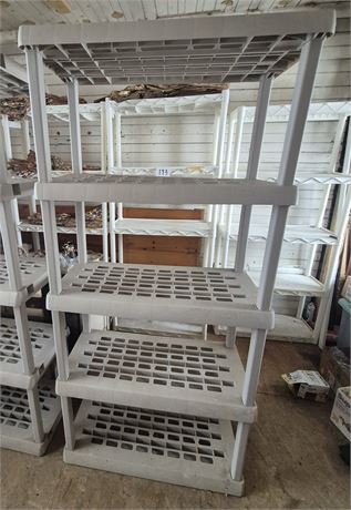 Sterilite Plastic Shelving