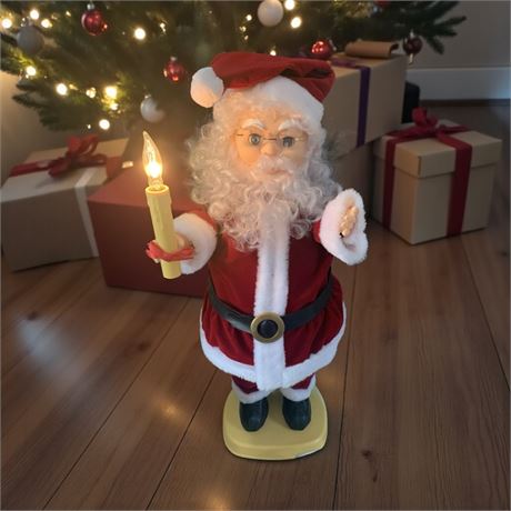 Trim A Home 24" Animated Santa Claus Doll