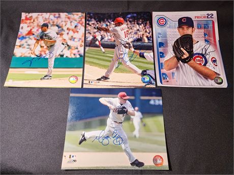 Signed MLB Photos