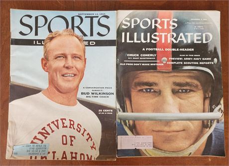 Sports Illustrated: Sept 12, 1955 / Dec 3, 1956 Issues