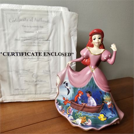 "Forever Ariel"~Heirloom Porcelain Bell Collection w/COA