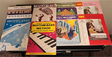 Vintage 50's & 60's Chord Organ Music Lot