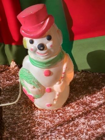 Holiday Snowman Light Up Blow Mold By Empire Plastic