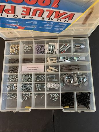 Plastic Container Of Screws