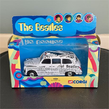 Corgi - The Beatles Newspaper Taxi Diecast Car