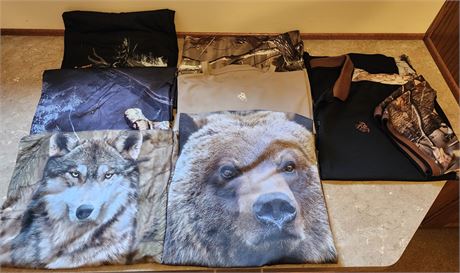 Mens Size 2XLT & 2XL Hunting Shirts Lot