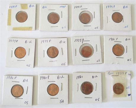 Assorted Pennies