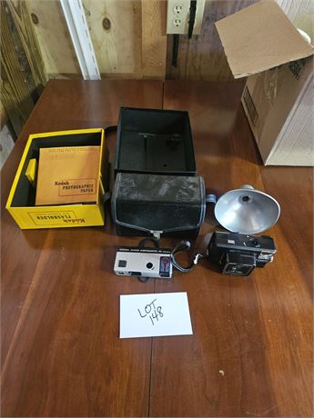 Mixed Kodak Instamatic 10, Minolta Autopak 600-X & More