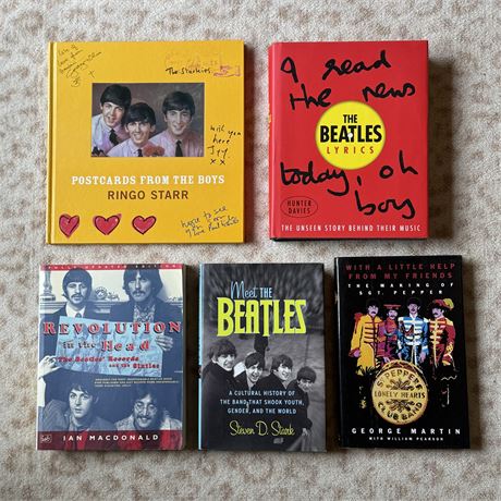 The Beatles - Book Lot (5)