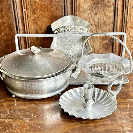 Hand Forged & Wrought Aluminum Serveware - Everlast, Rodney Kent & More