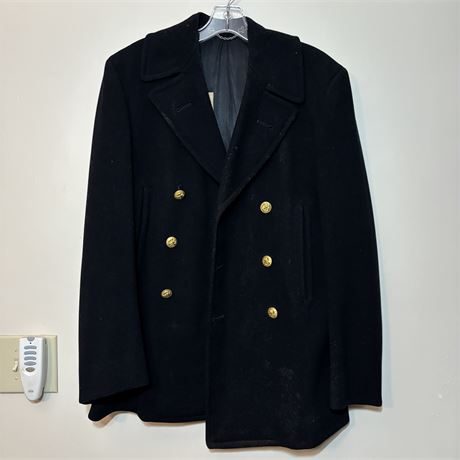 1950s/60s Vintage U.S. Naval Academy Peacoat