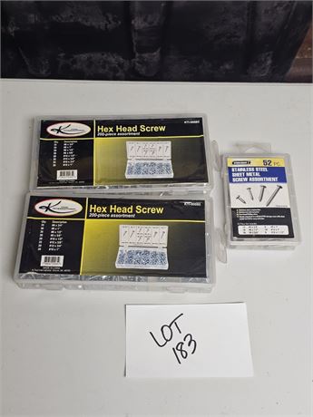 Storehouse Sheet Metal Screws & Hex Head Screws