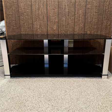 3-Tier Media Console - 50"L x 20"T