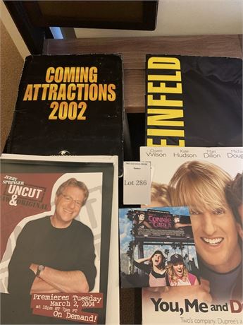 Promo Lot - 2002 Coming Attractions, You, Me and Dupree Jerry Springer & More