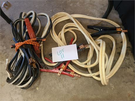 (2) Sets of Heavy Duty Jumper Cables